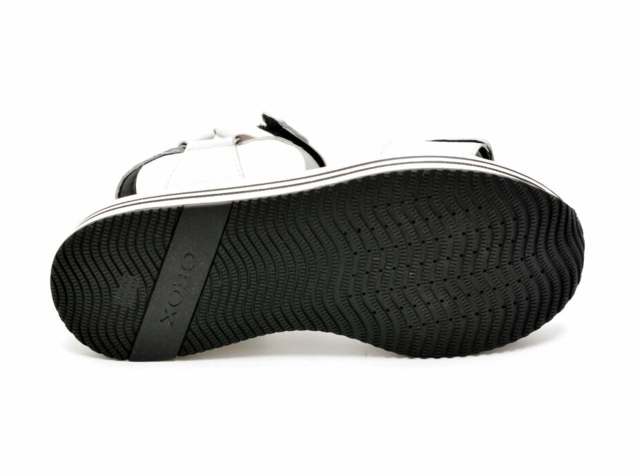 Comandă Încălțăminte Damă, la Reducere  Sandale GEOX albe, D25RSA, din piele naturala Branduri de top ✓