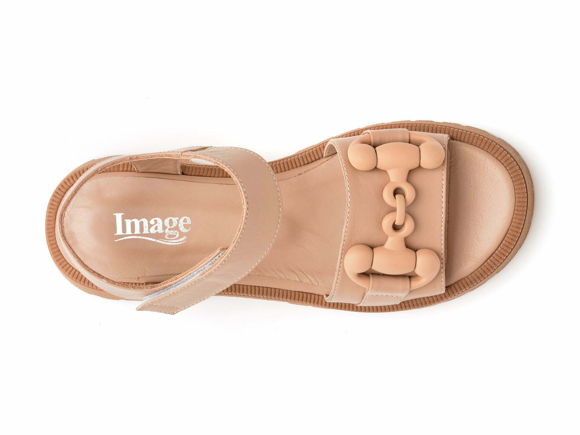 Comandă Încălțăminte Damă, la Reducere  Sandale IMAGE maro, 2532141, din piele naturala Branduri de top ✓