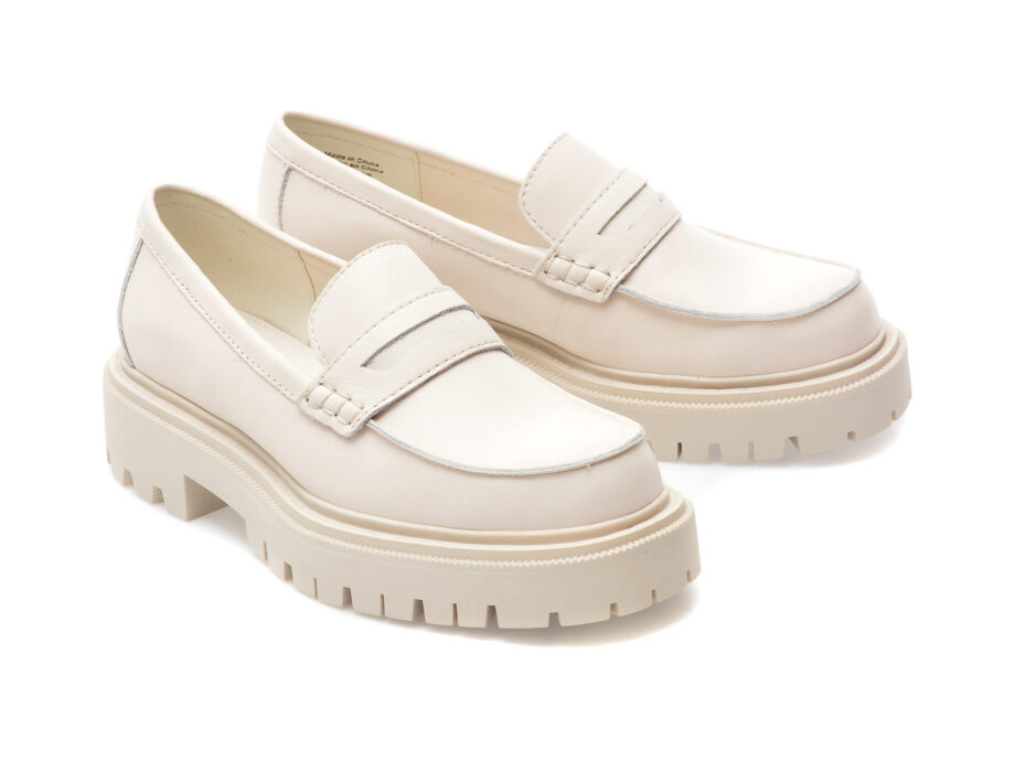 Comandă Încălțăminte Damă, la Reducere  Pantofi ALDO albi, BIGSTRUT110, din piele naturala Branduri de top ✓