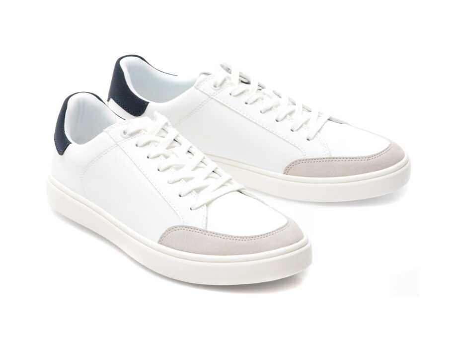 Comandă Încălțăminte Damă, la Reducere  Pantofi ALDO albi, COURTSPEC110, din piele ecologica Branduri de top ✓