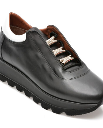 Comandă Încălțăminte Damă, la Reducere  Pantofi EPICA negri, 1527412, din piele naturala Branduri de top ✓
