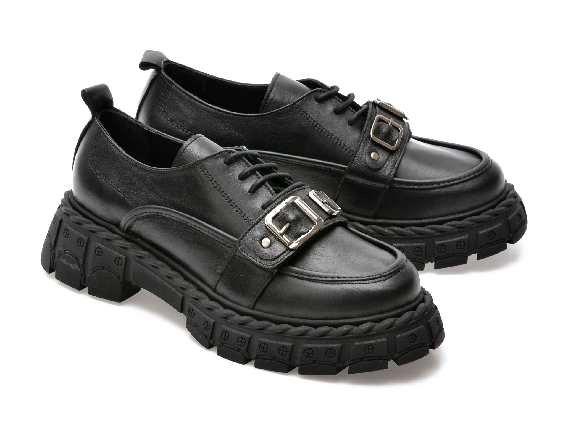 Comandă Încălțăminte Damă, la Reducere  Pantofi EPICA negri, 523440, din piele naturala Branduri de top ✓