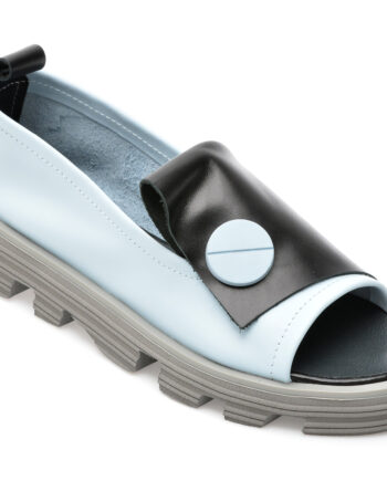 Comandă Încălțăminte Damă, la Reducere  Pantofi IMAGE albastri, 230327, din piele naturala Branduri de top ✓