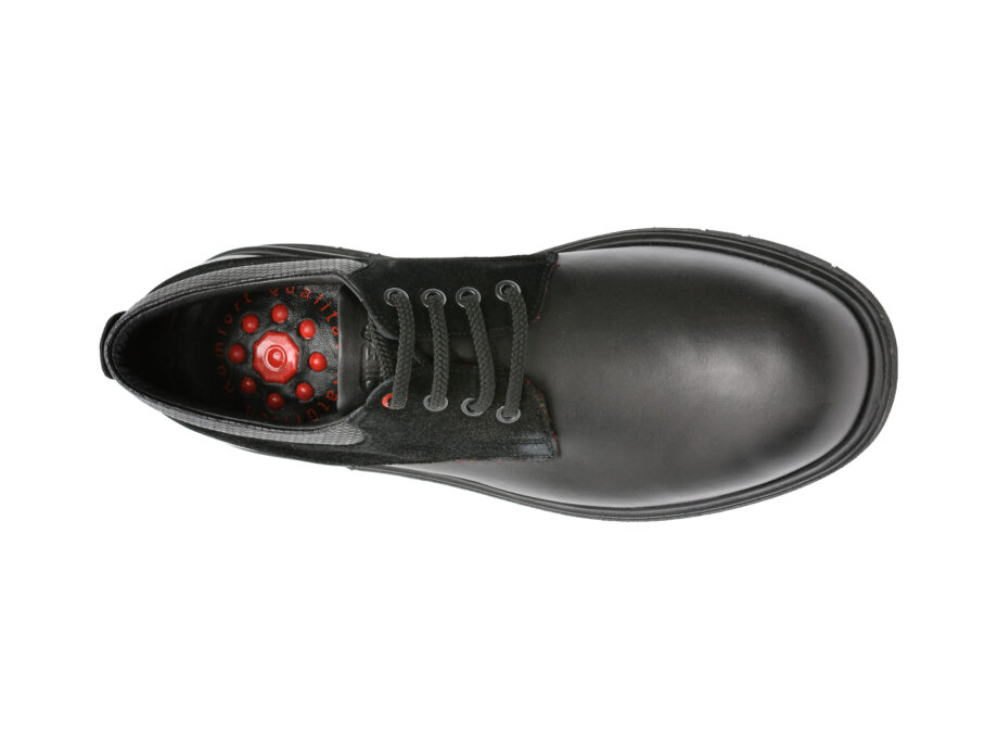 Comandă Încălțăminte Damă, la Reducere  Pantofi OTTER negri, 28034, din piele naturala Branduri de top ✓