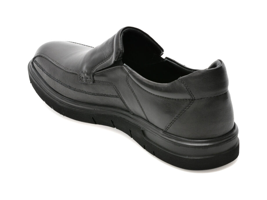 Comandă Încălțăminte Damă, la Reducere  Pantofi OTTER negri, 2803, din piele naturala Branduri de top ✓