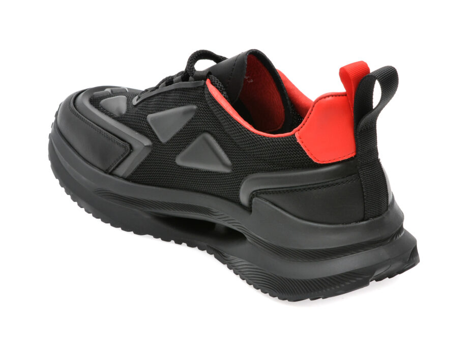 Comandă Încălțăminte Damă, la Reducere  Pantofi sport GRYXX negri, 5A99, din material textil Branduri de top ✓