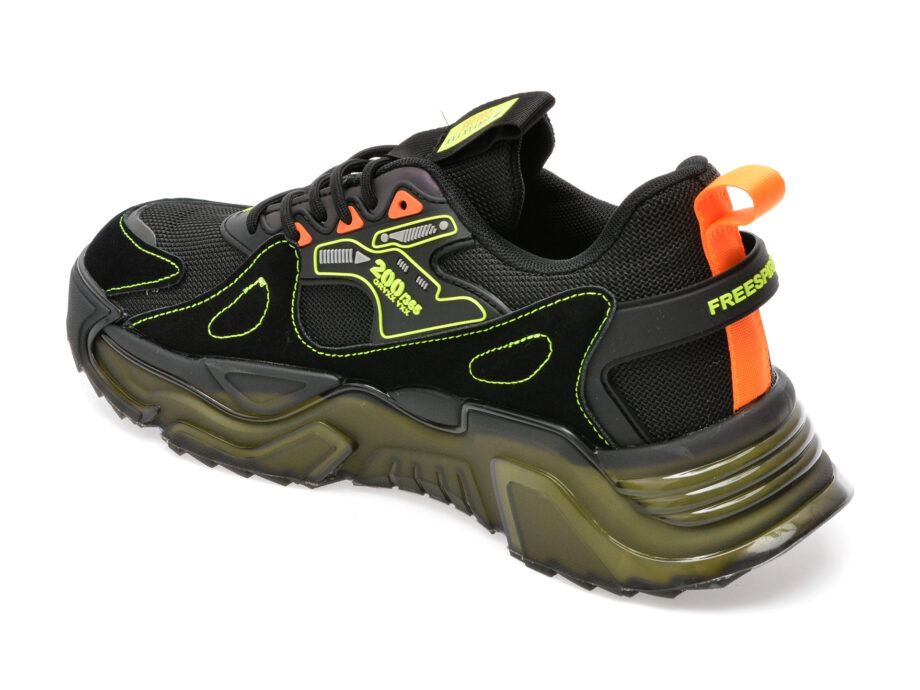 Comandă Încălțăminte Damă, la Reducere  Pantofi sport GRYXX negri, 6629, din material textil Branduri de top ✓