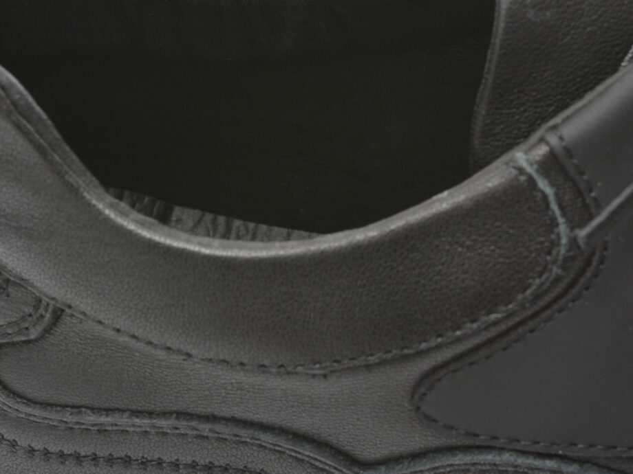 Comandă Încălțăminte Damă, la Reducere  Pantofi sport OTTER negri, 2323, din piele naturala Branduri de top ✓