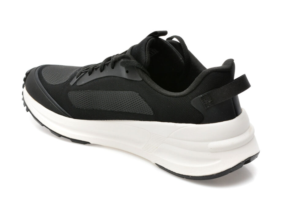 Comandă Încălțăminte Damă, la Reducere  Pantofi sport SKECHERS negri, GLOBAL JOGGER, din material textil si piele ecologica Branduri de top ✓