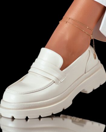 Pantofi Casual Dama Mariah Bej #9096