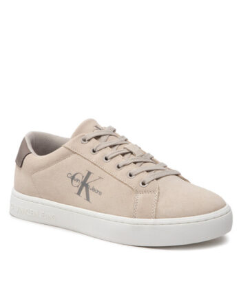 Calvin Klein Jeans Sneakers Classic Cupsole Laceup Low Su YM0YM00548 Bej