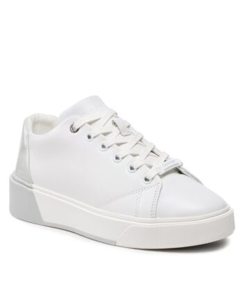 Calvin Klein Sneakers Heel Cupsole Lace Up-Lth Mix HW0HW01209 Alb