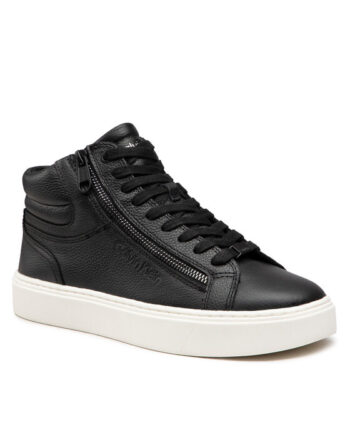 Calvin Klein Sneakers High Top Lace Up HM0HM00810 Negru