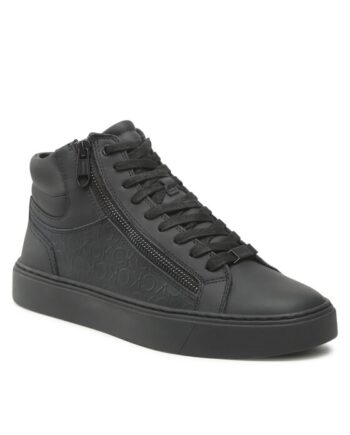 Calvin Klein Sneakers High Top Lace Up HM0HM00812 Negru