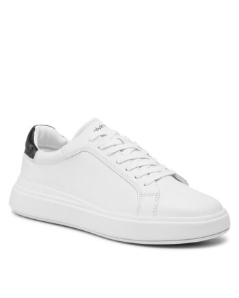 Calvin Klein Sneakers Low Top Lace Up HM0HM00292 Alb