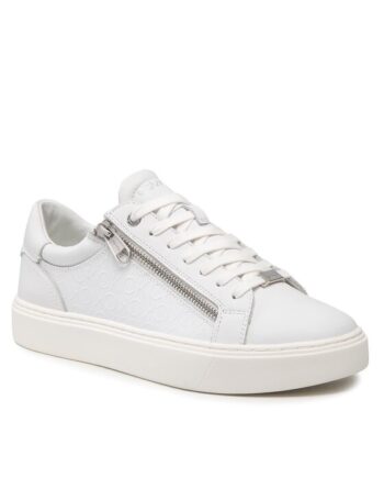 Calvin Klein Sneakers Low Top Lace Up HM0HM00813 Alb