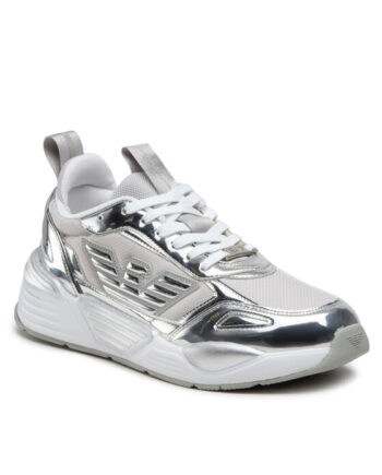 EA7 Emporio Armani Sneakers X8X070 XK298 00520 Argintiu