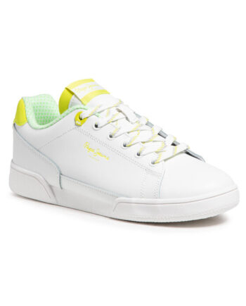 Pepe Jeans Sneakers Lambert Lemon PLS31142 Alb