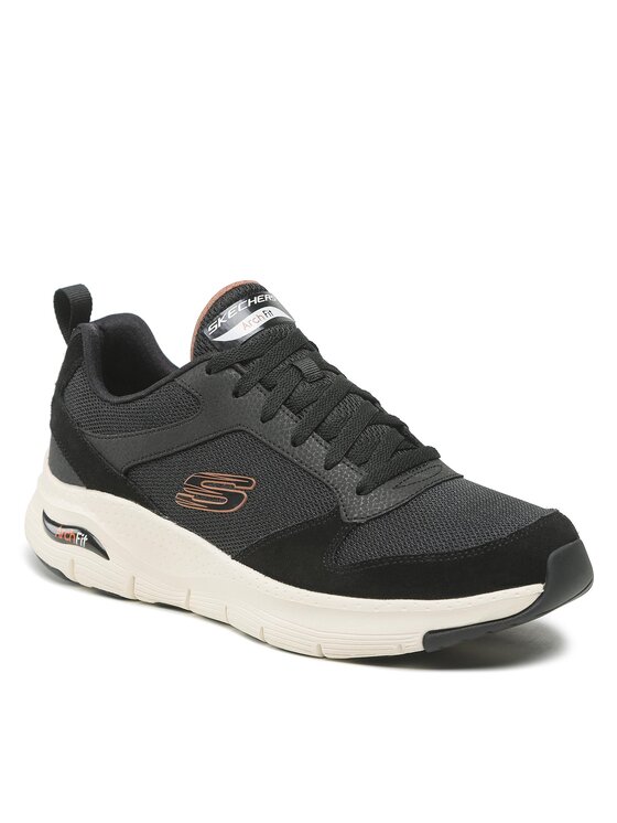 Skechers Sneakers Servitica 232101/BLK Negru
