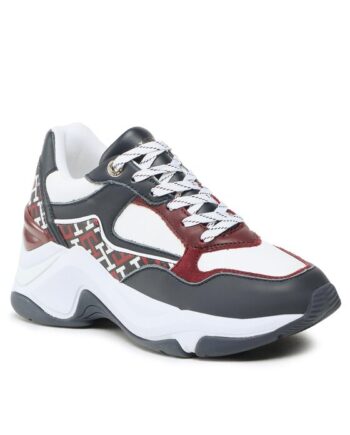 Tommy Hilfiger Sneakers Chunky Sneaker Monogram FW0FW06789 Colorat