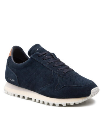 Tommy Hilfiger Sneakers Elevated Sustinable Runner FM0FM04133 Bleumarin