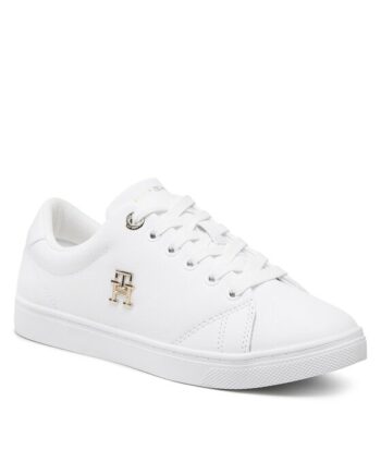 Tommy Hilfiger Sneakers Essential Th Logo Sneaker FW0FW06905 Alb