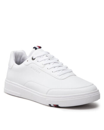 Tommy Hilfiger Sneakers Modern Cupsole Leather FM0FM04292 Alb