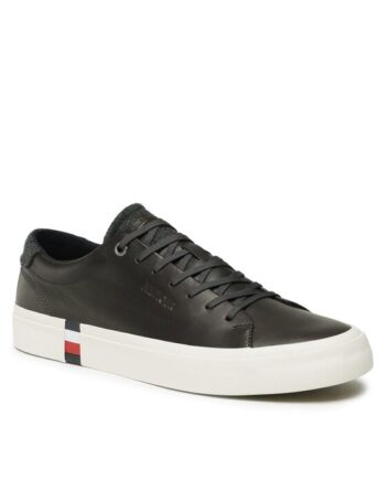 Tommy Hilfiger Sneakers Modern Vulc Premium Leather FM0FM04394 Maro