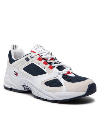 Tommy Jeans Sneakers Archive Run EM0EM01005 Alb