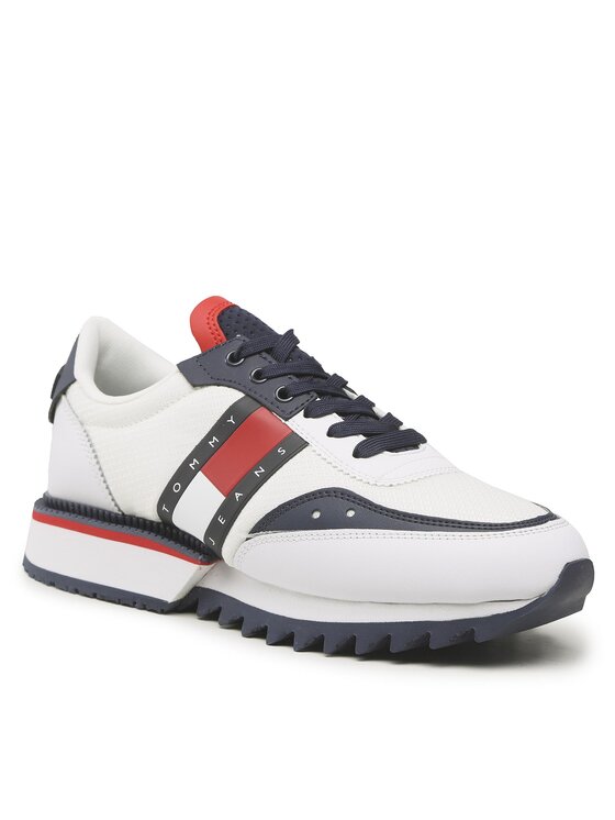Tommy Jeans Sneakers Treck Cleated EM0EM01137 Alb