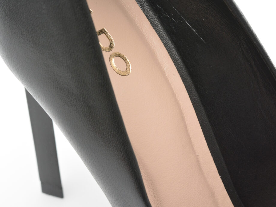 Comandă Încălțăminte Damă, la Reducere  Pantofi ALDO negri, KENNEDI001, din piele naturala Branduri de top ✓