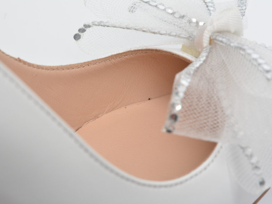 Comandă Încălțăminte Damă, la Reducere  Pantofi EPICA albi, 26799, din piele naturala Branduri de top ✓