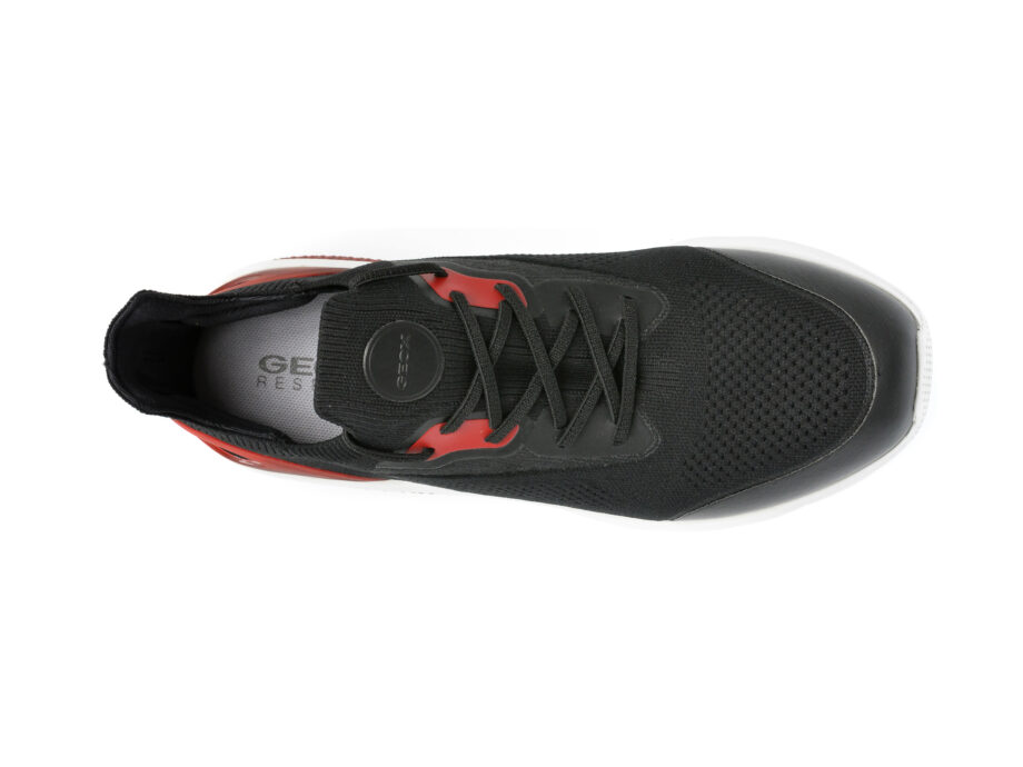 Comandă Încălțăminte Damă, la Reducere  Pantofi GEOX negri, U35BAA, din material textil Branduri de top ✓