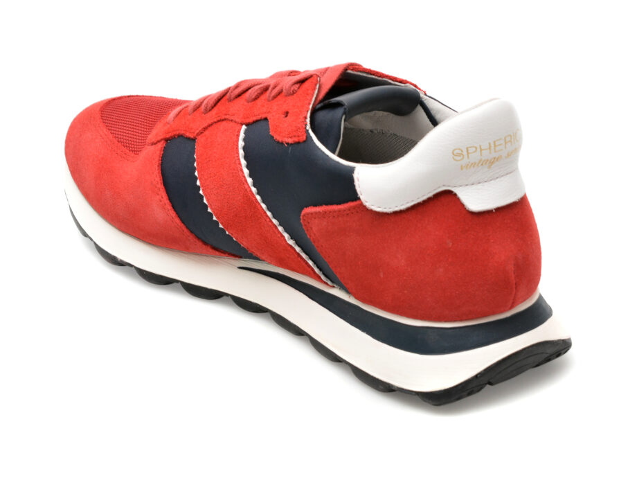Comandă Încălțăminte Damă, la Reducere  Pantofi GEOX rosii, U2612A, din material textil Branduri de top ✓
