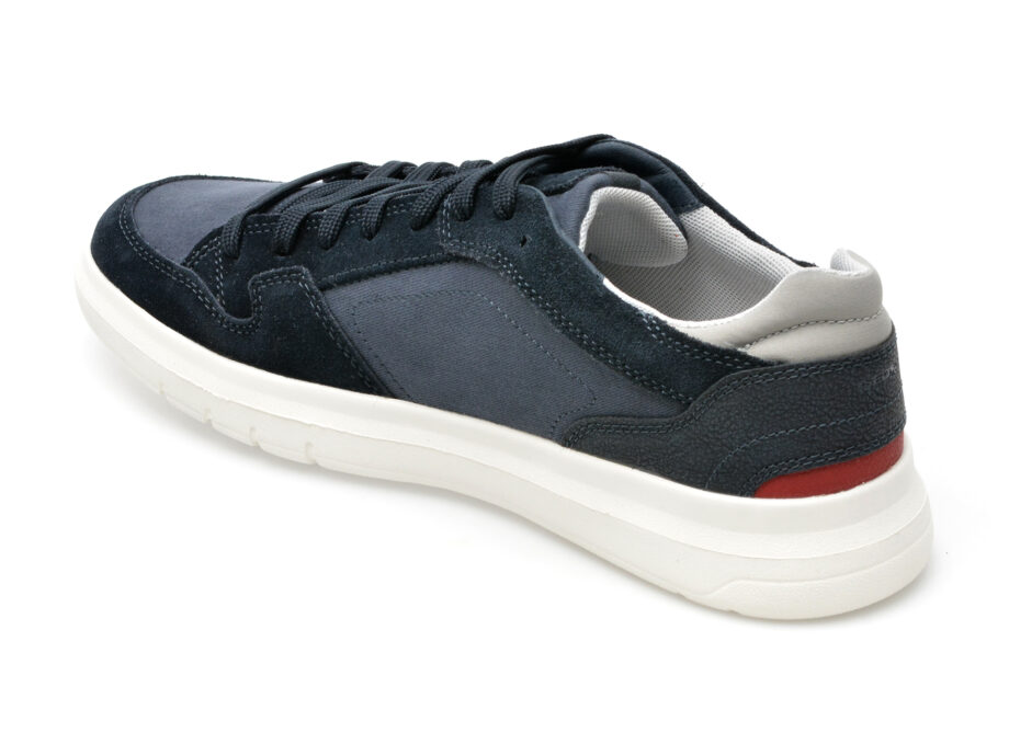 Comandă Încălțăminte Damă, la Reducere  Pantofi sport GEOX bleumarin, U35B3A, din material textil si piele intoarsa Branduri de top ✓