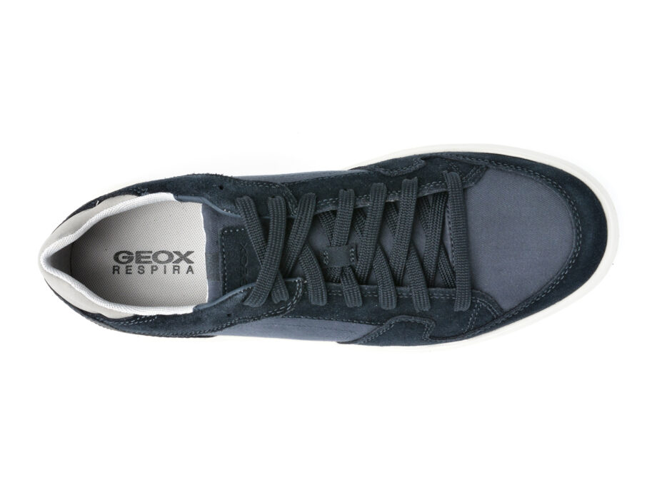 Comandă Încălțăminte Damă, la Reducere  Pantofi sport GEOX bleumarin, U35B3A, din material textil si piele intoarsa Branduri de top ✓