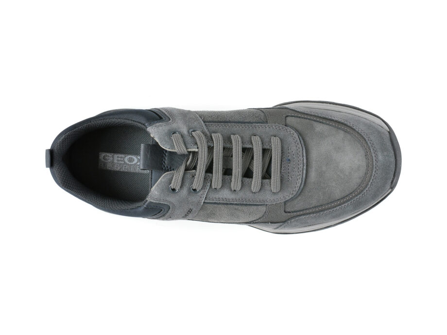 Comandă Încălțăminte Damă, la Reducere  Pantofi sport GEOX gri, U25DVA, din piele intoarsa Branduri de top ✓