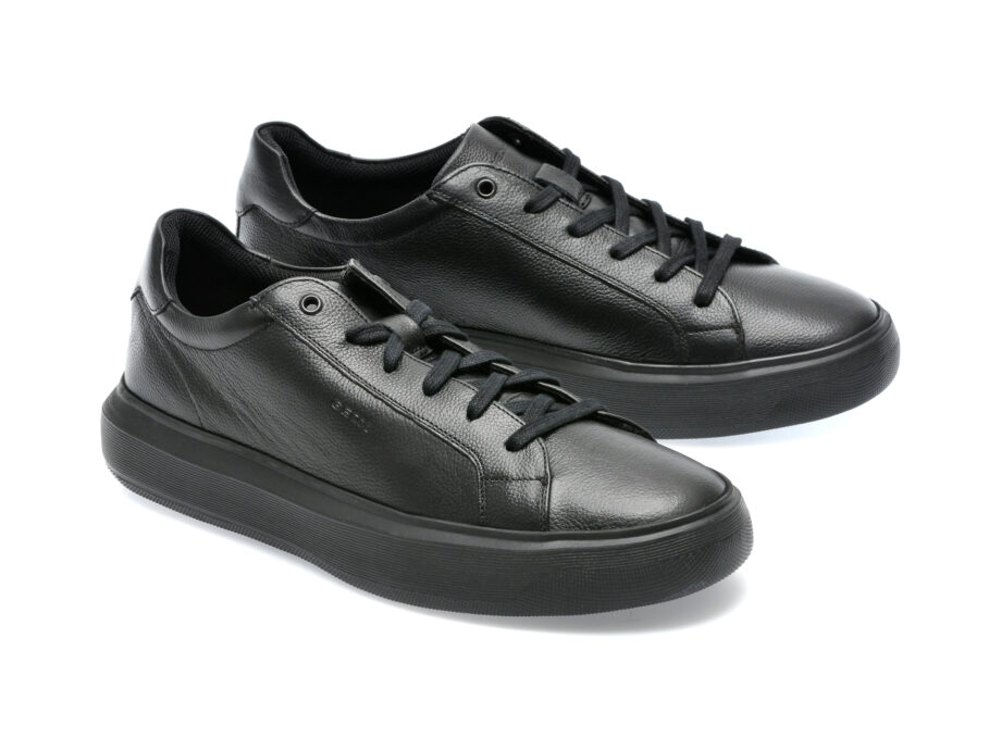 Comandă Încălțăminte Damă, la Reducere  Pantofi sport GEOX negri, U155WB, din piele naturala Branduri de top ✓