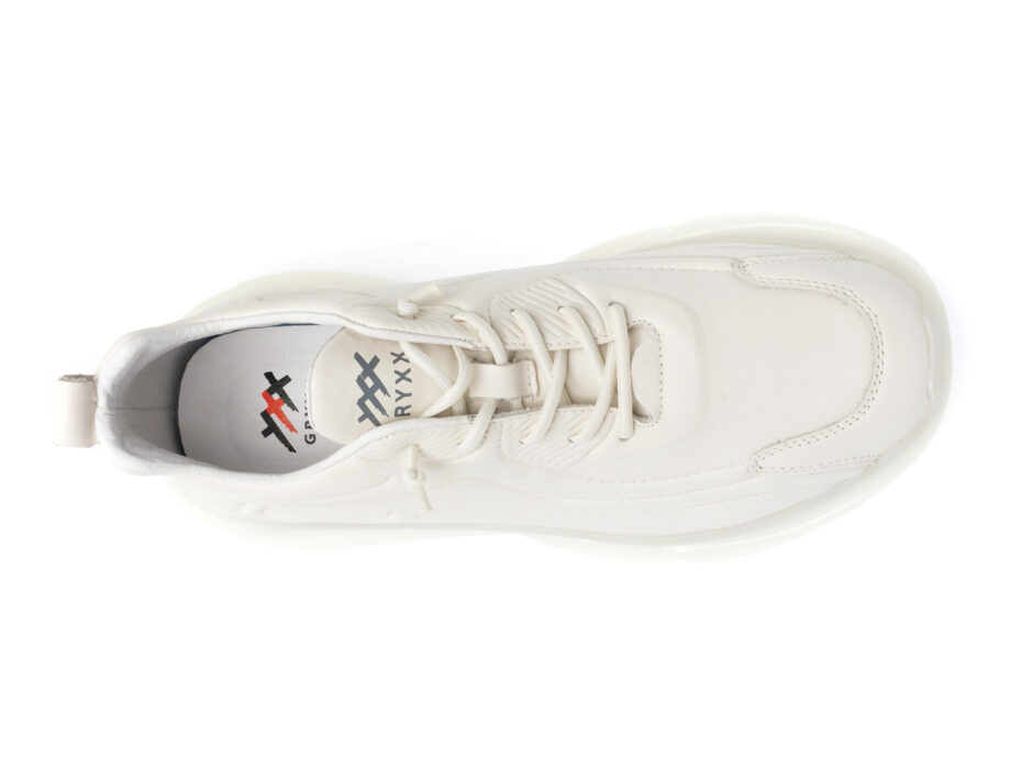 Comandă Încălțăminte Damă, la Reducere  Pantofi sport GRYXX albi, 2235, din piele naturala Branduri de top ✓