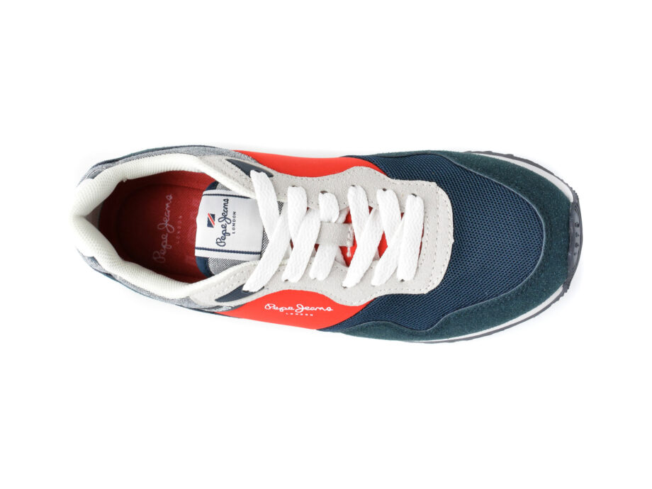 Comandă Încălțăminte Damă, la Reducere  Pantofi sport PEPE JEANS bleumarin, BS30552, din material textil Branduri de top ✓