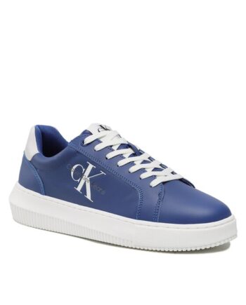 Calvin Klein Jeans Sneakers Chunky Cupsole Monologo YM0YM00681 Albastru