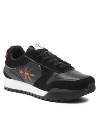 Calvin Klein Jeans Sneakers Toothy Runner Irregular Lines YM0YM00624 Negru