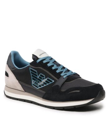 Emporio Armani Sneakers X4X537 XN730 S432 Bleumarin