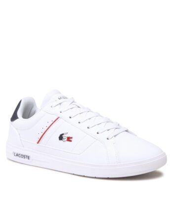 Lacoste Sneakers Europa Pro Tri 123 1 Sma 745SMA0117407 Alb