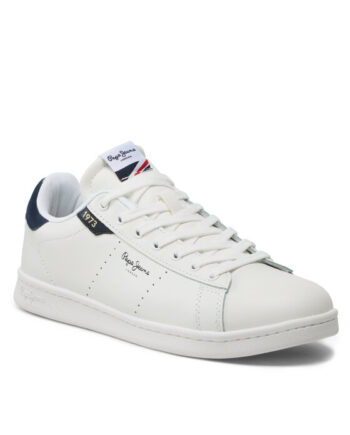 Pepe Jeans Sneakers Player Basic PMS30902 Alb