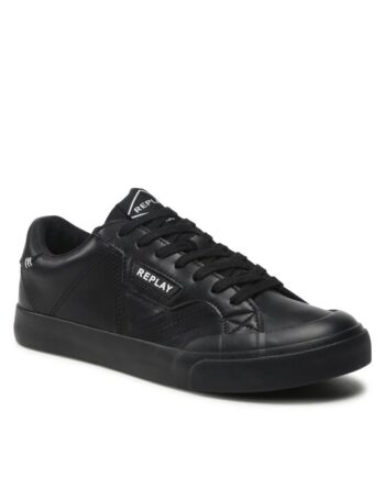 Replay Sneakers College Leather S GMV1I.000.C0004L Negru