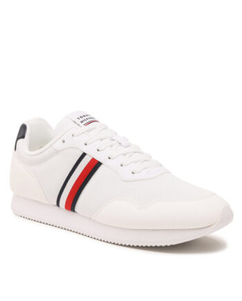 Tommy Hilfiger Sneakers Core Lo Runner FM0FM04504 Alb