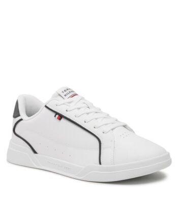 Tommy Hilfiger Sneakers Lo Cup Leather FM0FM04429 Alb