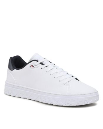 Tommy Hilfiger Sneakers Modenr Iconic Court Cup FM0FM04355 Alb