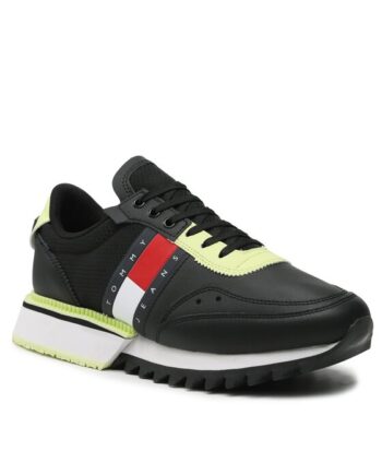 Tommy Jeans Sneakers Cleated EM0EM01168 Negru
